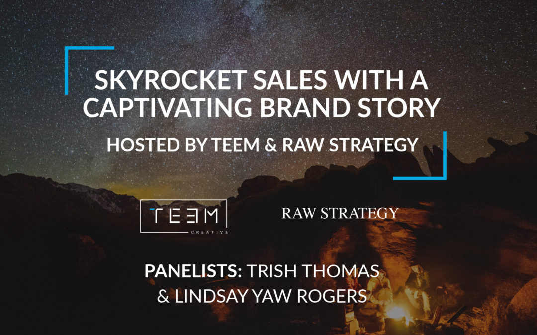 Webinar: Skyrocket Sales with a Captivating Brand Story